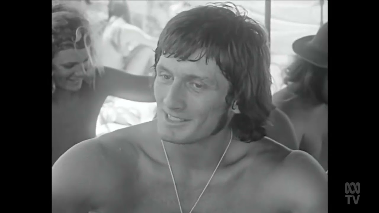 ABC News - Tony Featherstone Report On 'Sunbury Pop Festival' Pt. 1 & 2, 1974
