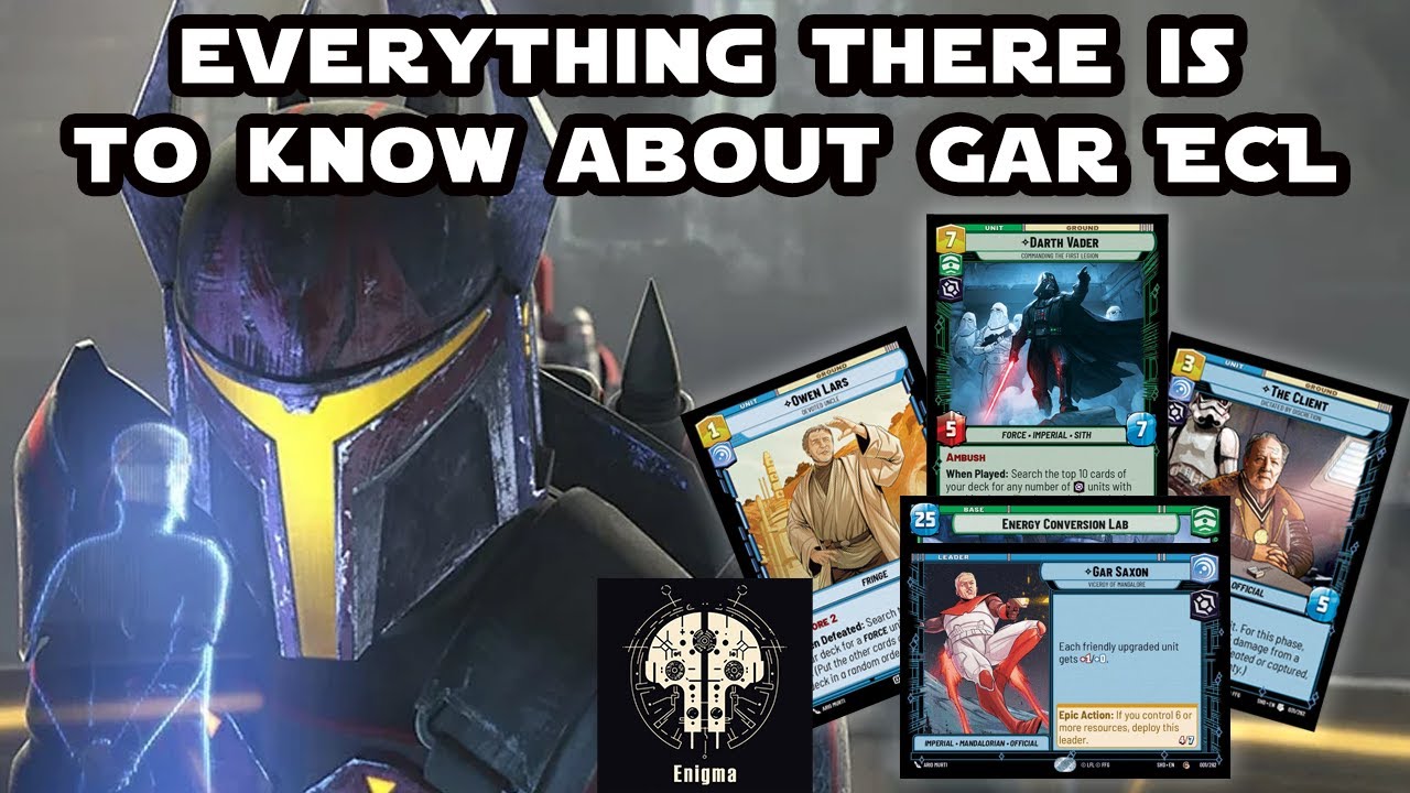Gar Saxon ECL updated version (sideboard guide)