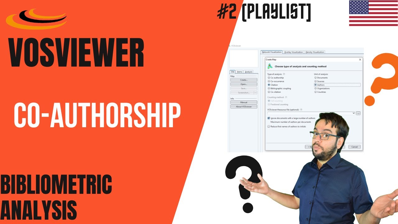 How to use for Co-authorship analysis in Vosviewer [Quick!] [Bibliometric analysis Hands-on]