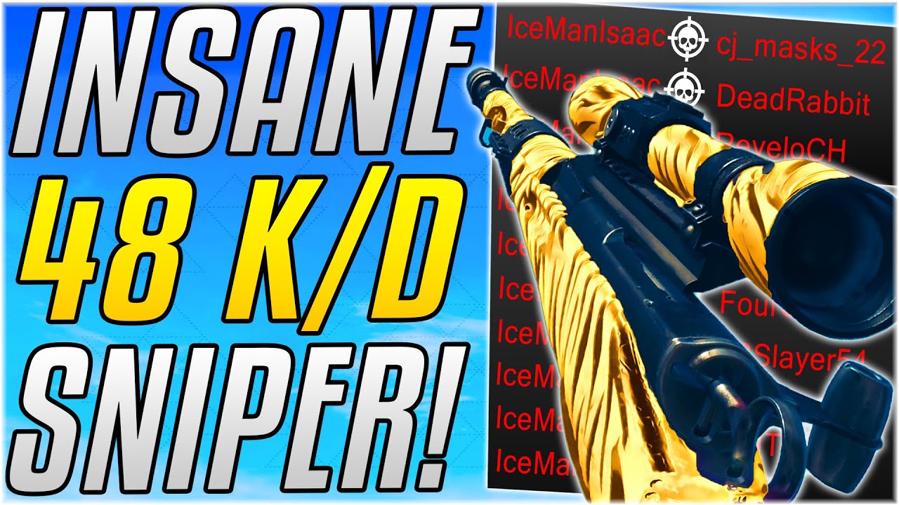 THE MOST ABSURD SNIPER GAMEPLAY EVER!!  I Broke My PR With 48 Kills!  [Cold War Warzone]