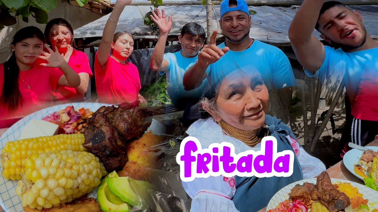 La mejor fritada gana cocinando en el páramo con 5 dólares hombres vs mujeres