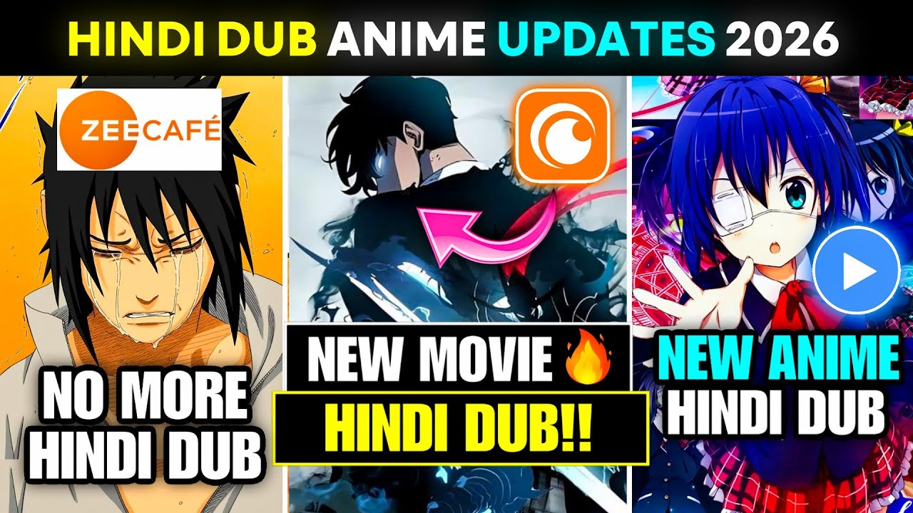 Tensura Season 4 Hindi Dub On Muse | No More Anime On Zee Café 😭| Solo Leveling New Movie In 2026