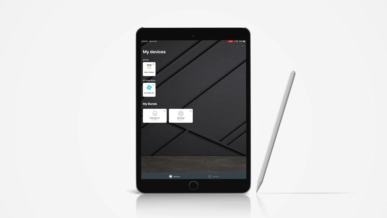 Transfer devices to Bond Bridge Pro
