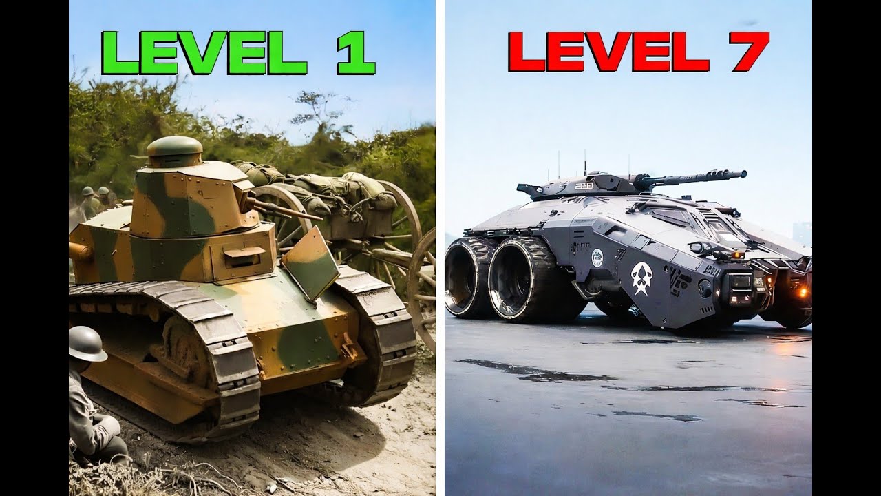 7 Levels of Tank Warfare