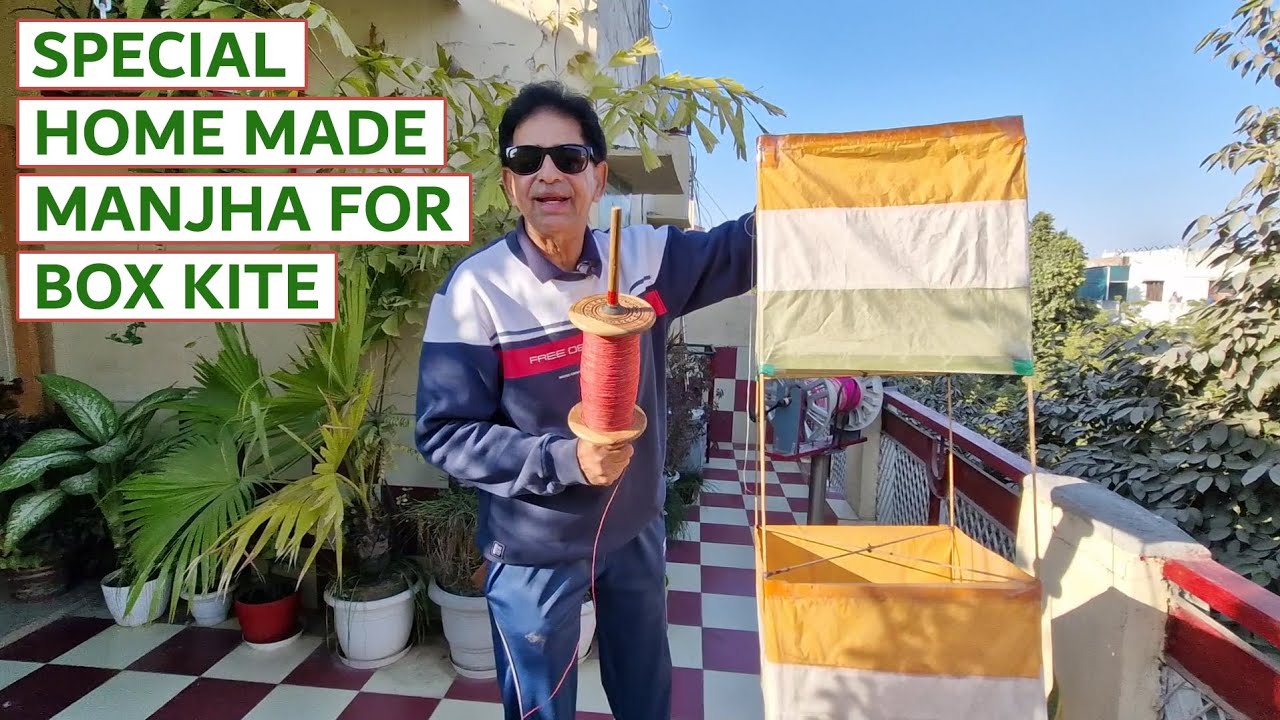  Ghar Ki Bni Manjha Ne Kiya Kamal / Kite Fighting And Kite Catching With Home Made Manjha