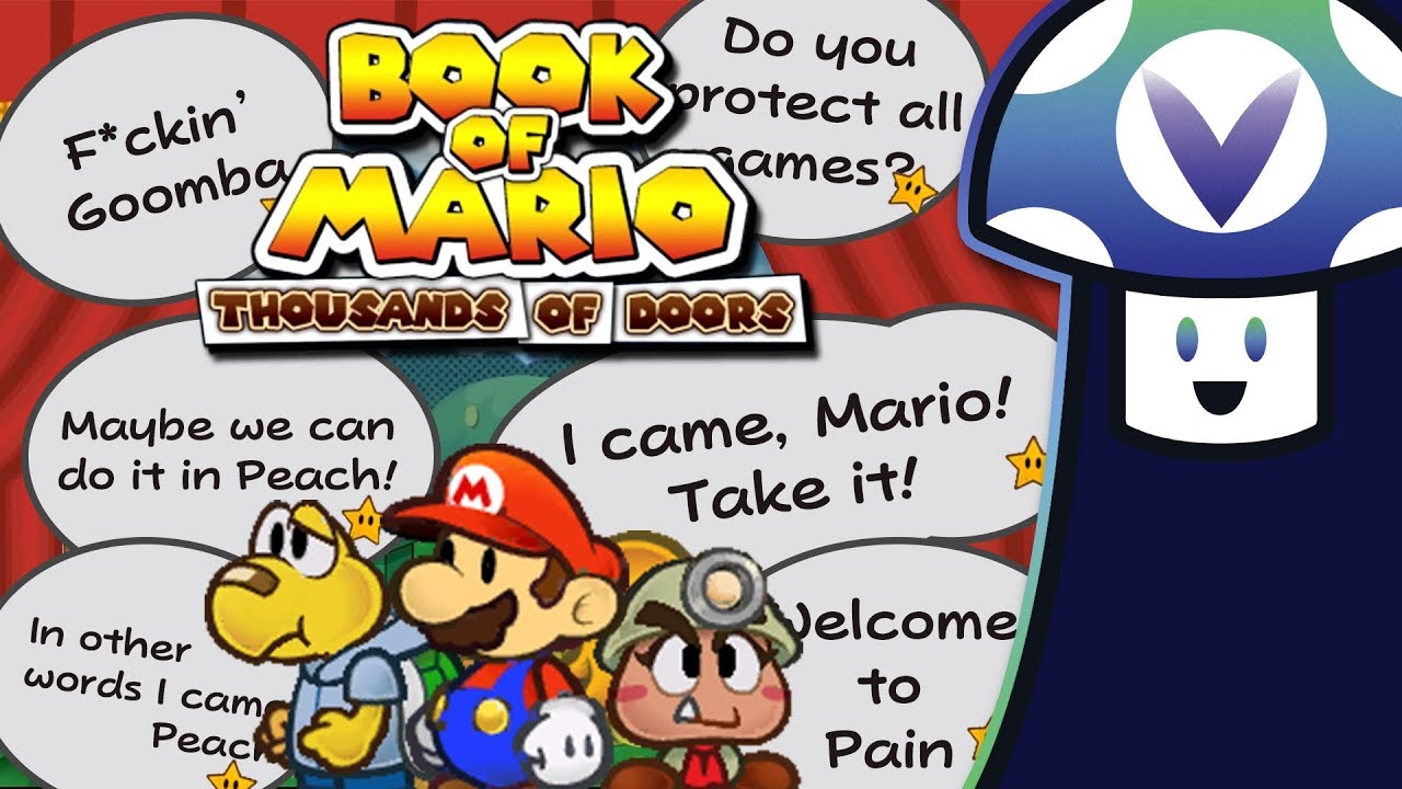 [Vinesauce] Vinny - Book of Mario: Thousands of Doors