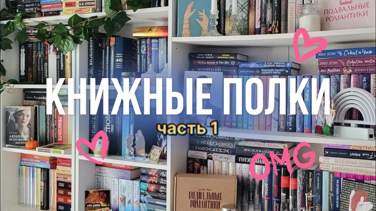 книжные полки ♡ часть 1
