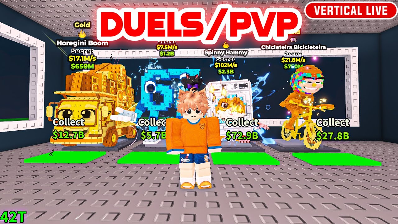 PRICIL BISA PVP BRAINROT KAK⚔️di  Steal A Brainrot Roblox Multiplayer #multiplayer #liveroblox