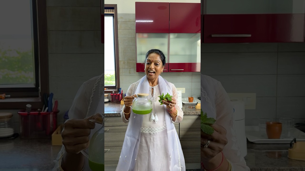 How to make Pudina-Lemon juice 🍋