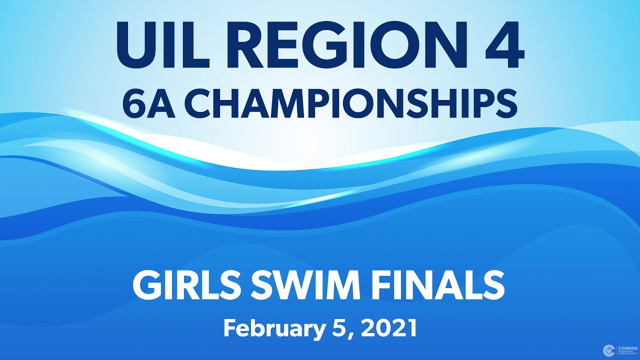 Girls' Finals Swimming - Region 4 - 6A Championship