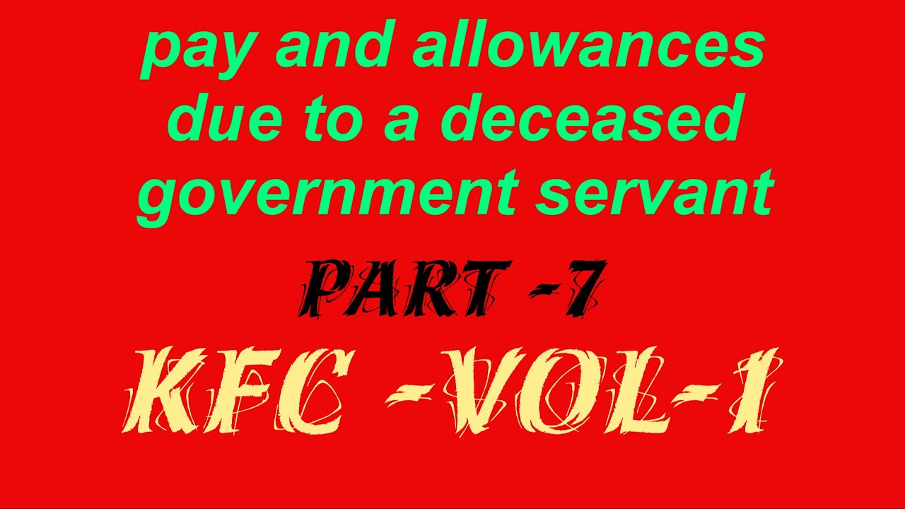 Kerala Financial Code Vol. 1, Part 7 (Episode 16)