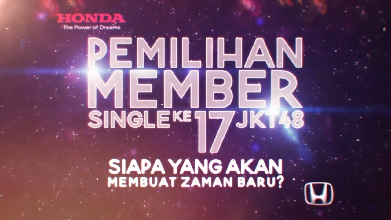 Hasil Pemilihan Member Single Ke-17 JKT48 - Senbatsu