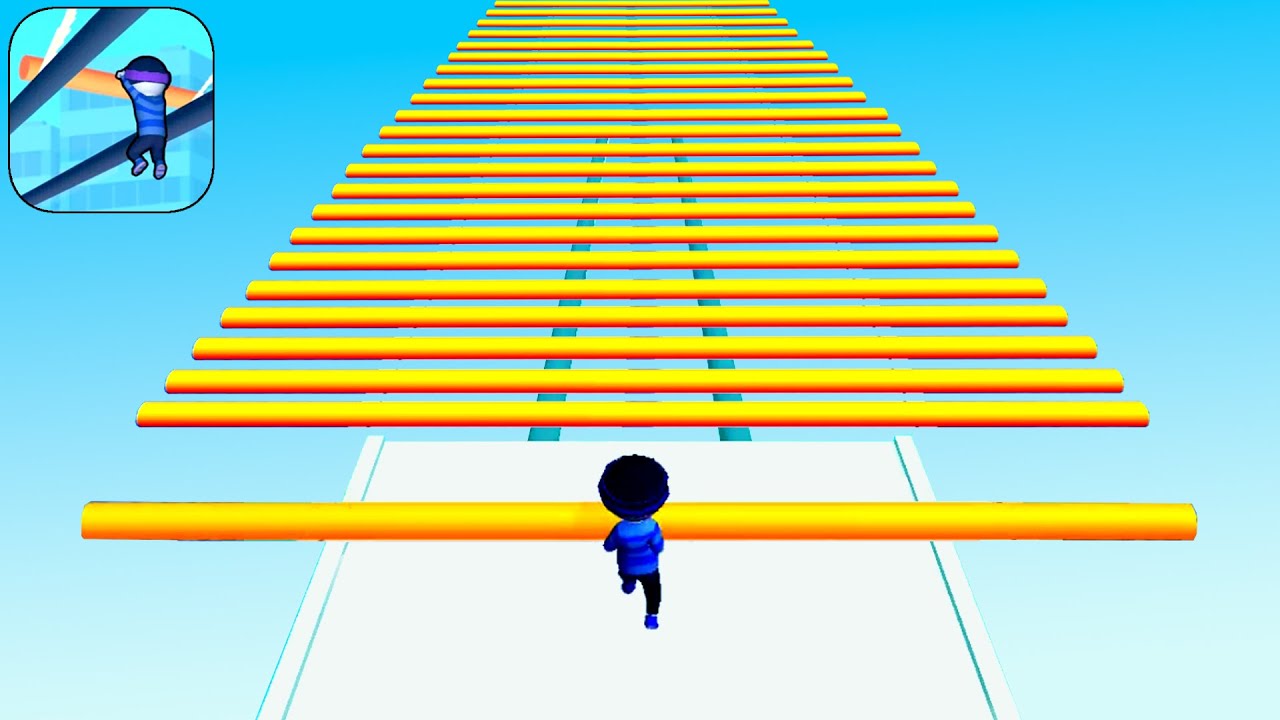 Play 78 Levels Tiktok's Latest Update Game Mobile Roof Rails All Gameplay Android,iOS Funny Video