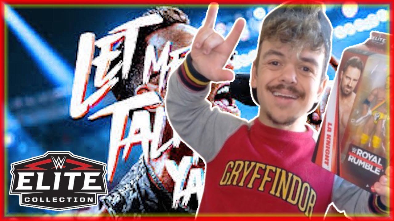 Распаковка коллекционного набора Ultimate WWE Elite: LA Knight Royal Rumble Series!