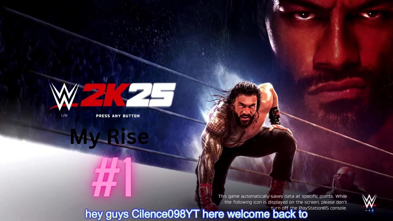 WWE 2K25 My Rise #1 The Beginning of a legendary career!