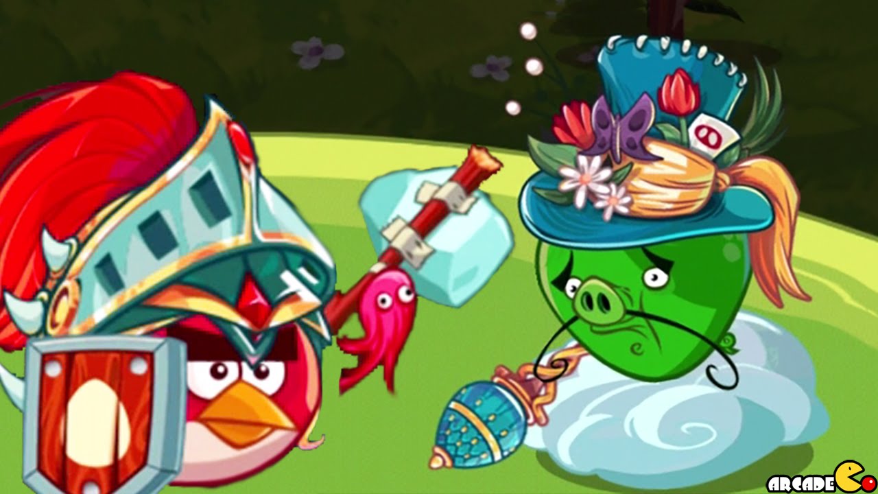 Angry Birds Epic - New Easter Class Unlocked For Red Bird The Wizard Boss Battle!