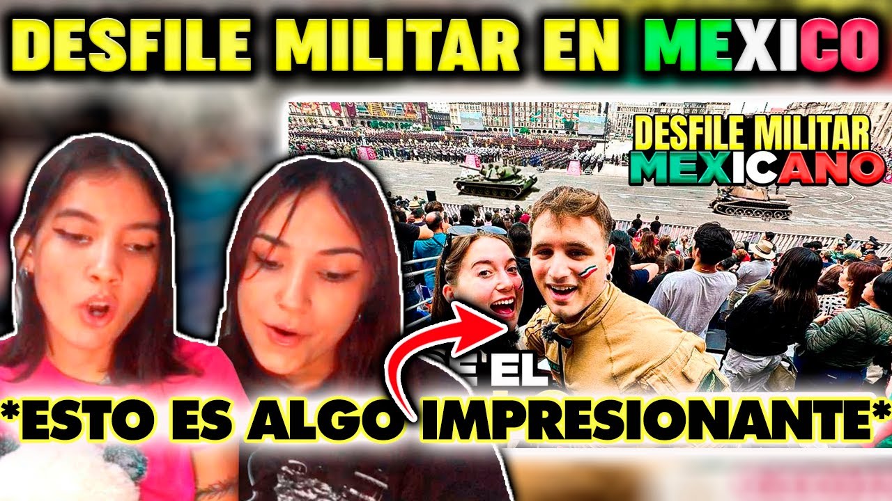 CUBANAS REACCIONAN al DESFILE MILITAR MEXICANO *QUEDAMOS IMPACTADAS*