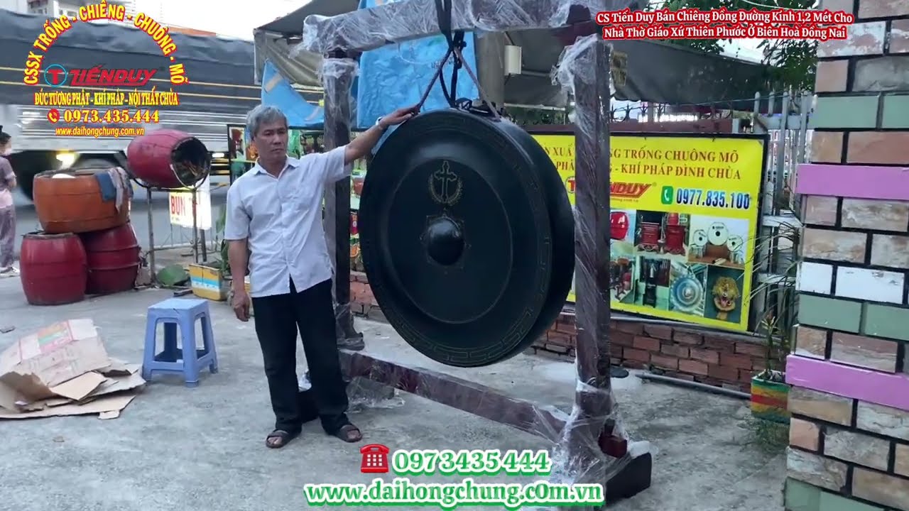 BÁN CHIÊNG ĐỒNG 1,2 MÉT CHO NHÀ THỜ GIÁO XỨ THIÊN PHƯỚC Ở TP BIÊN HOÀ ĐỒNG NAI