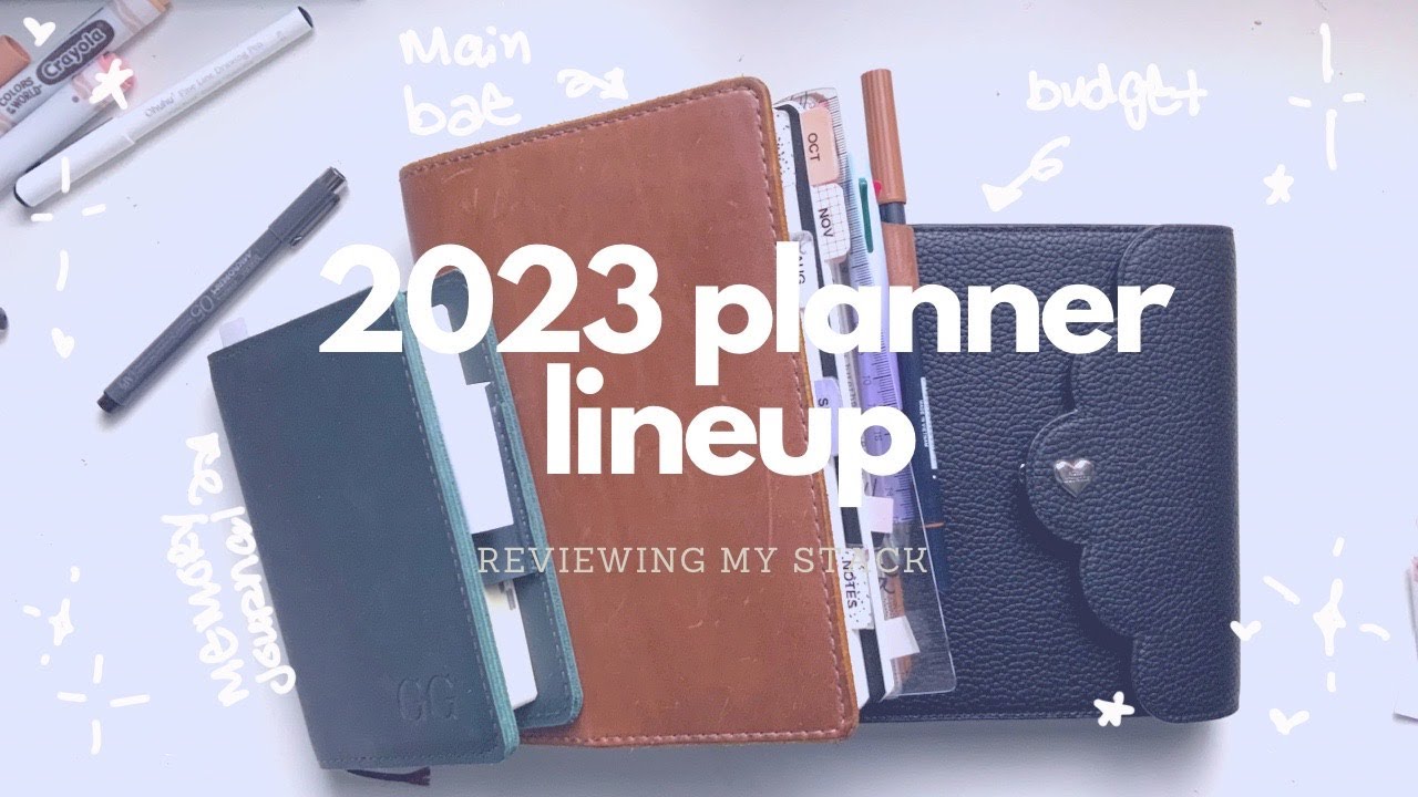 My 2023 Planner Lineup |  2023 Techo Kaigi | How I am Changing the Way I Use My 