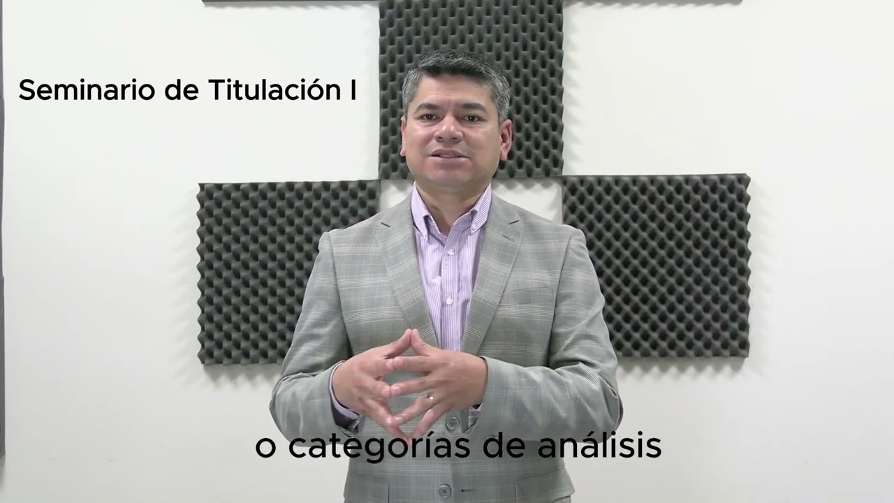 Seminario de Titulación I | MTIE UNAE