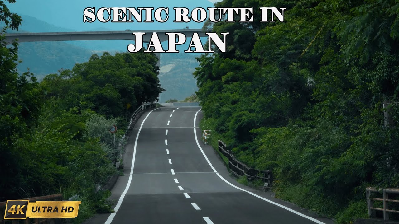 4K Drive Through Japan | Scenic Journey from Okitsu to Fujikawa 🚙