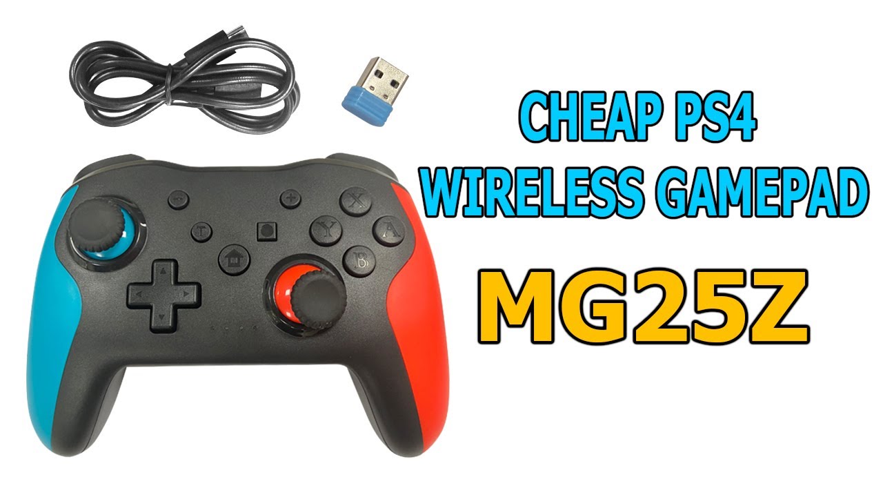 REVIEW MG25Z CHEAP PS4, PS3, SWITCH, PC, ANDROID GAMEPAD