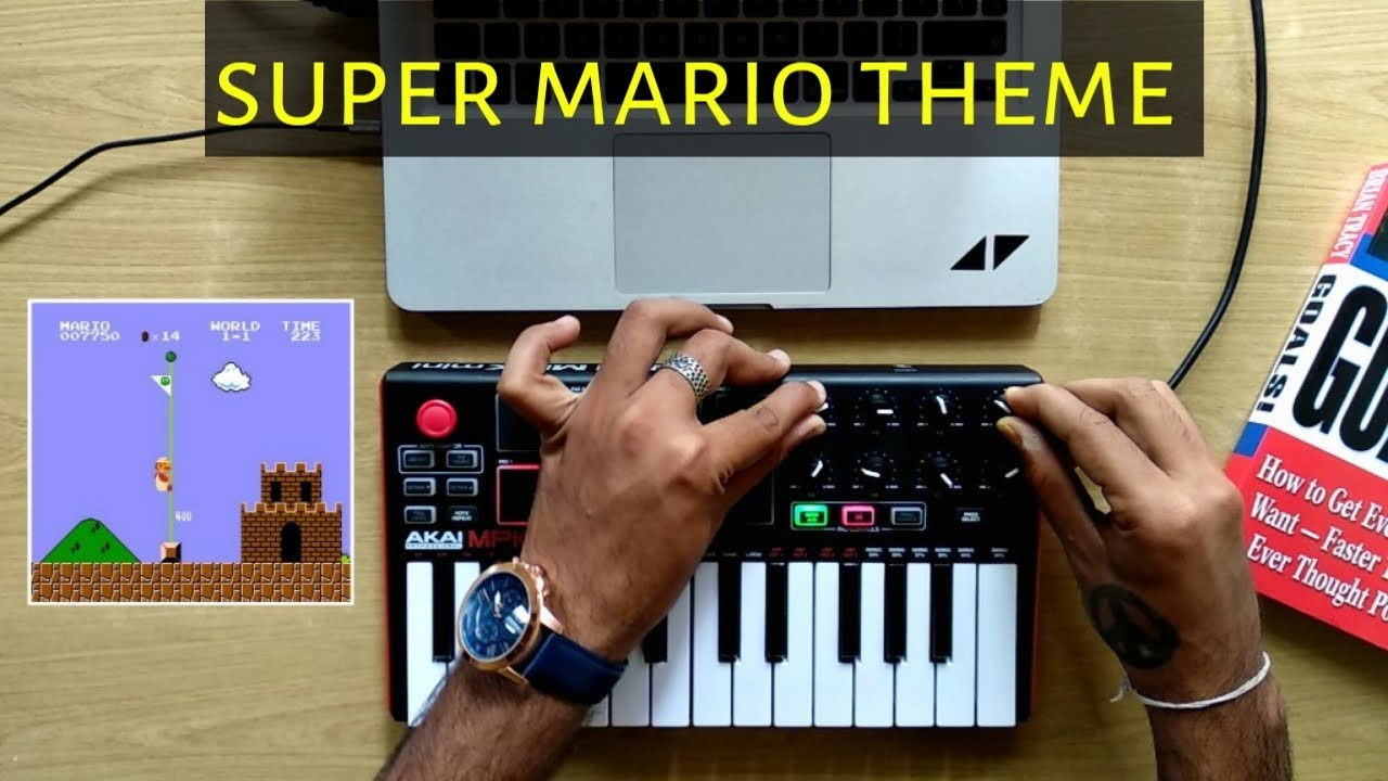 Super mario theme (Live cover)
