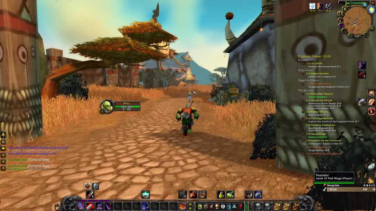 ⚔️Orc Warrior World of Warcraft Classic | Leveling 🪓 For the Horde LIVE