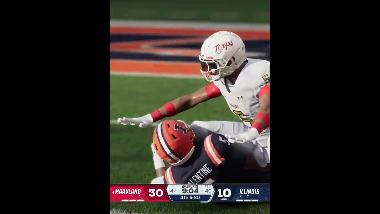 Ken Daniels With The Pick Six🔥 #fyp #swig26 #cfb26gameplay