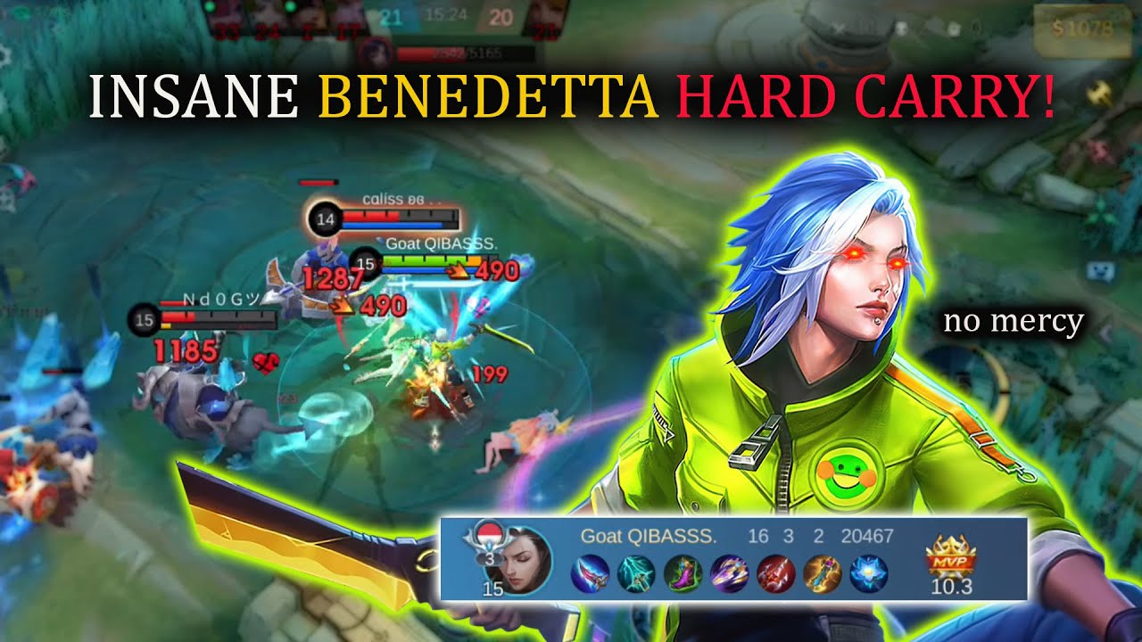 INSANE Benedetta HARD CARRY &ndash; Full Damage Build That DESTROYS Entire Teams! NONSTOP Outplays!