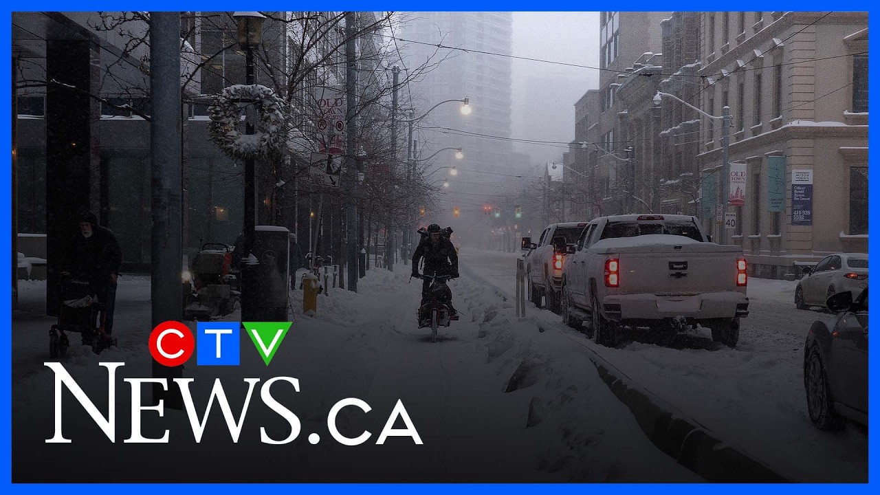 ‘Rare’ weather system causing frigid temperatures, heavy snowfall in western Canada