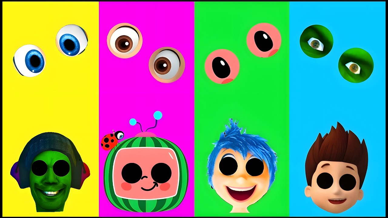 Wrong eyes👀 challenge DAME TU COSITA Funny Puzzle Wrong Heads