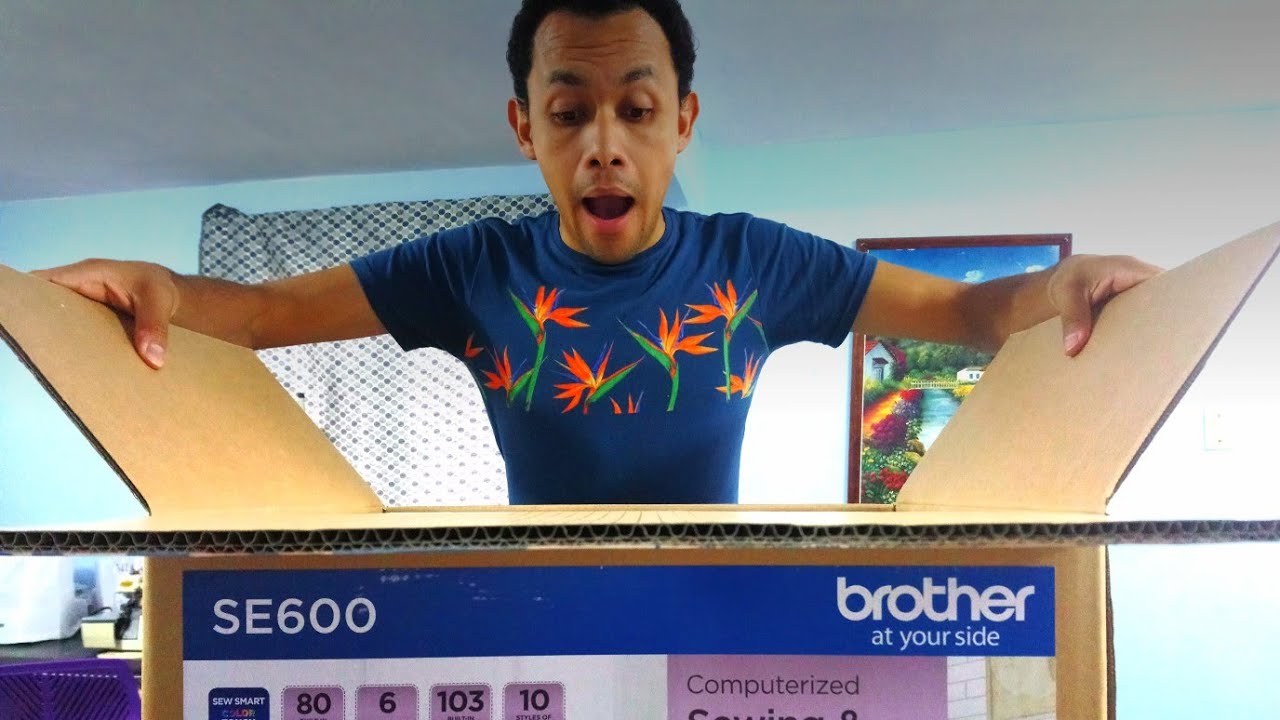 Unboxing maquina de coser Brother SE600 | La maquina más increíble 😯😮