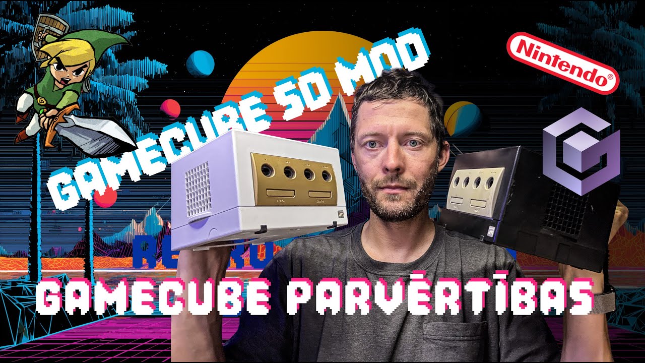 Pārvērtu veco GameCube par ZELTA sapni! 🔥 SD lasītājs + Custom krāsojums!