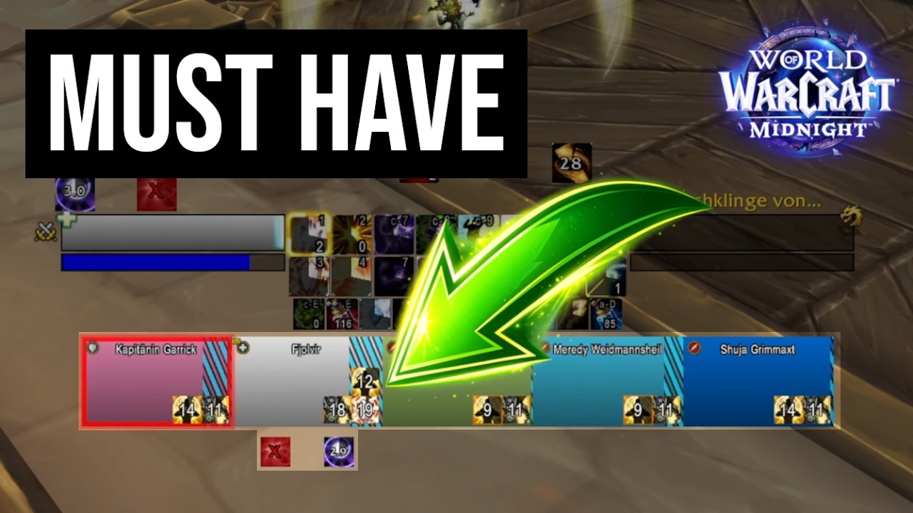 Dieses Addon ist Pflicht für Heiler in M+ | Danders Frames Setup Guide (WoW Midnight)