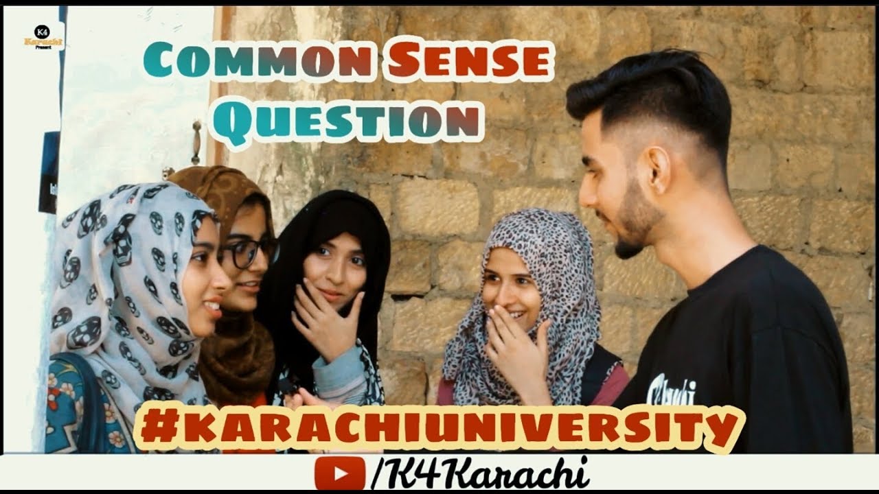 Common Sense Question | IQ Test | Karachi University | K4 Karachi