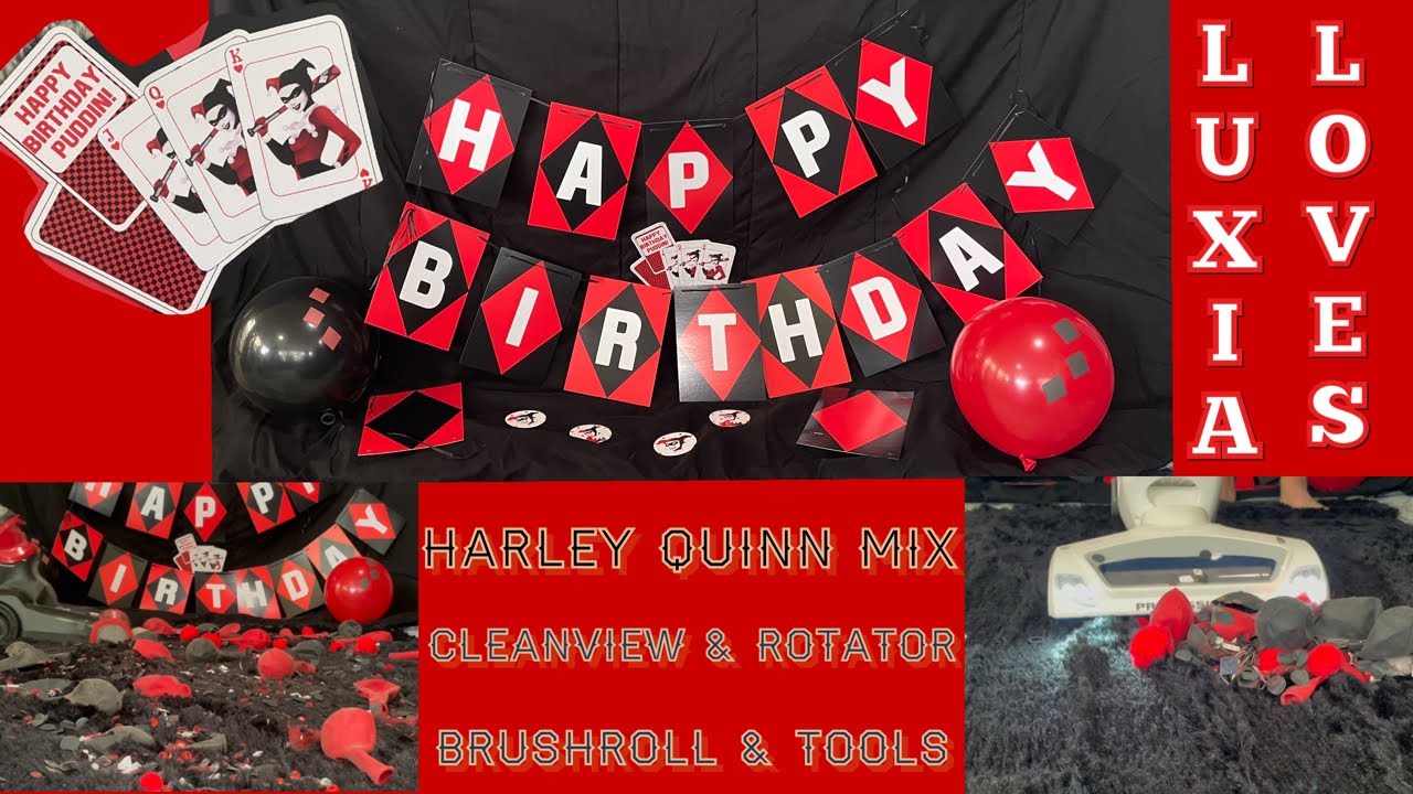 Luxia Loves Birthday Celebration 🥳 (pt 2) ~ Harley Quinn Mix ~ Brushroll & Tools ~ ASMR