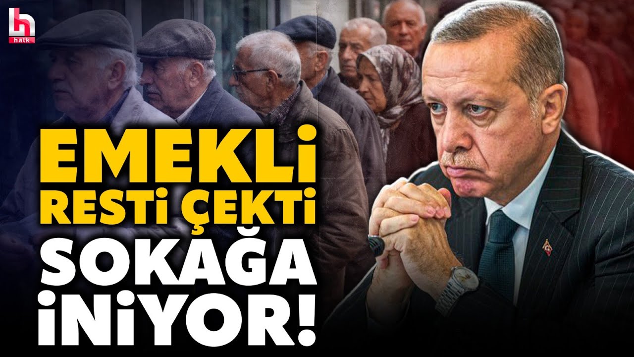 Emeklinin sabrı taştı sokağa iniyor! AKP'yi sıkıştıracak bomba hamle! Erdoğan çok kızacak!