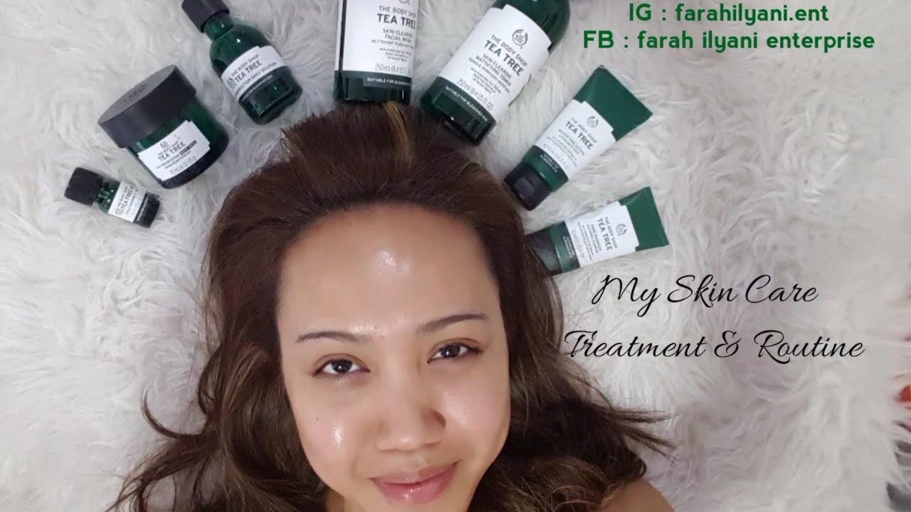 THE BODY SHOP TEA TREE (REVIEW) For Acne-Prone & Sensitive Skin. Suitable for Men Too!