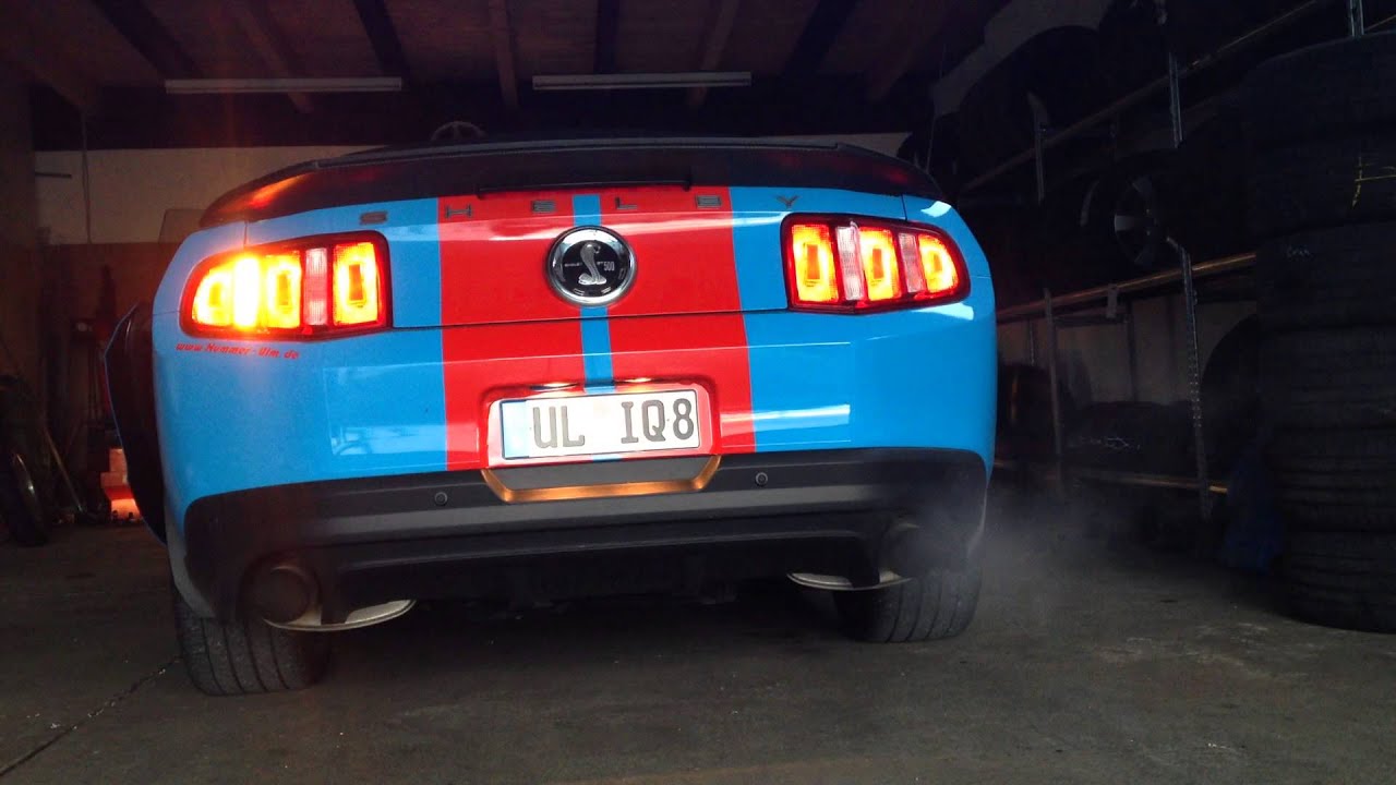Ford Mustang 2010 - 2012 Umbau  Beleuchtung Umschaltbar    Powered by www.hummer-ulm.de