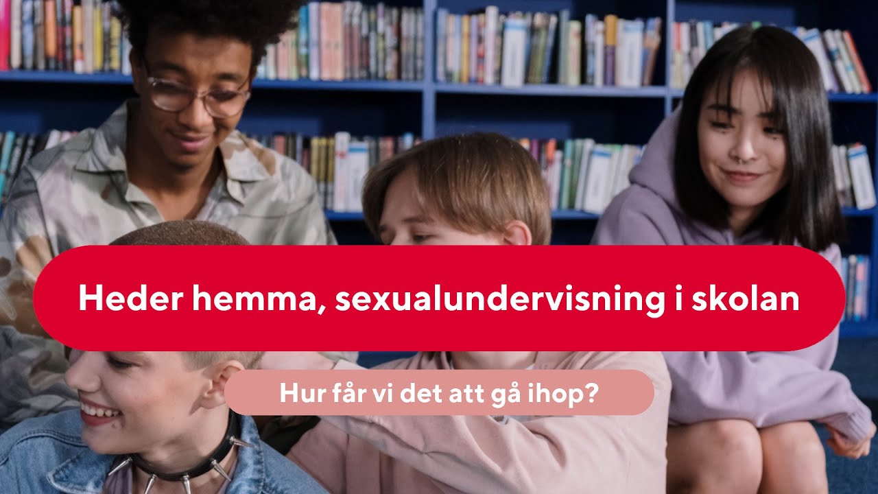 Vecka SEX 2023 f&ouml;rel&auml;sning. Heder hemma, sexualundervisning i skolan: hur f&aring;r vi det att g&aring; ihop?