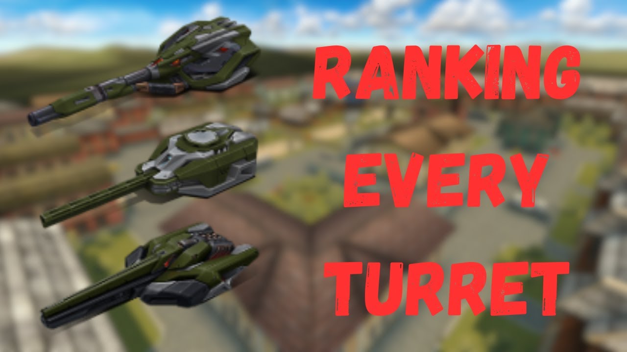 Ranking Every Turret in Tanki Online (Hawky Edition)
