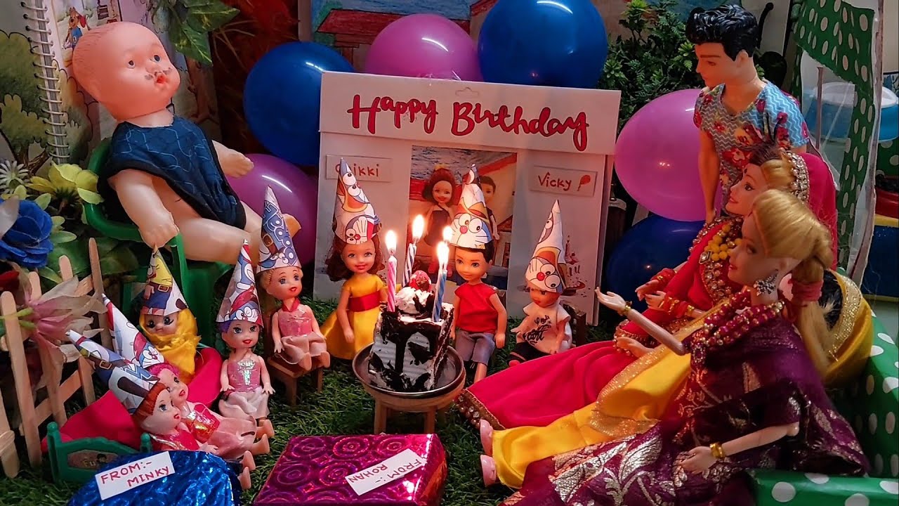 Dilli Wali Barbie Epi-207/Barbie Doll All Day Routine In India/Barbie Doll Bedtime Story