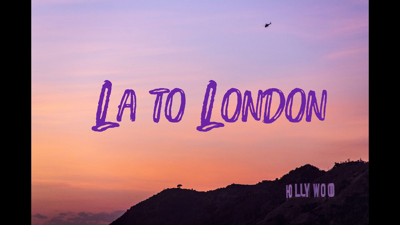 Lil Peep feat Gab3 - LA to London (Lyrics Video)