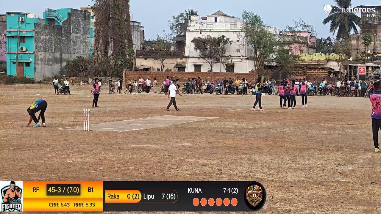 Real fighter vs Bindaas 11 league match at RSTPL