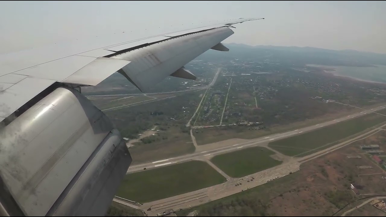 20230506 Russia Vladivostok VVO Airport Landing