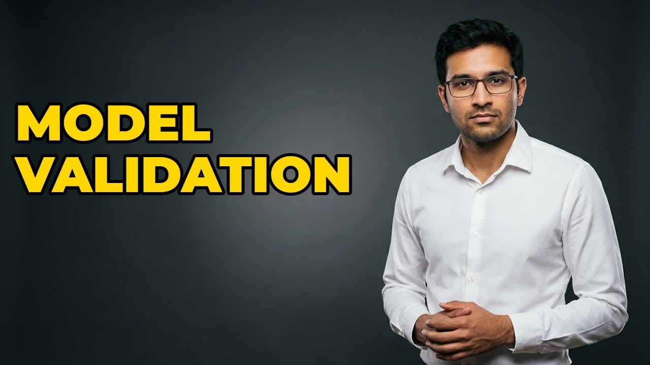 How Is A Test Statistic Formulated For Model Validation?