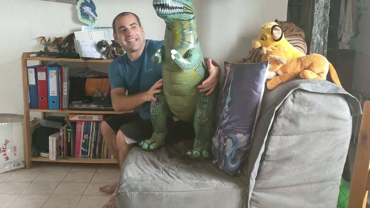inflatable old T-rex