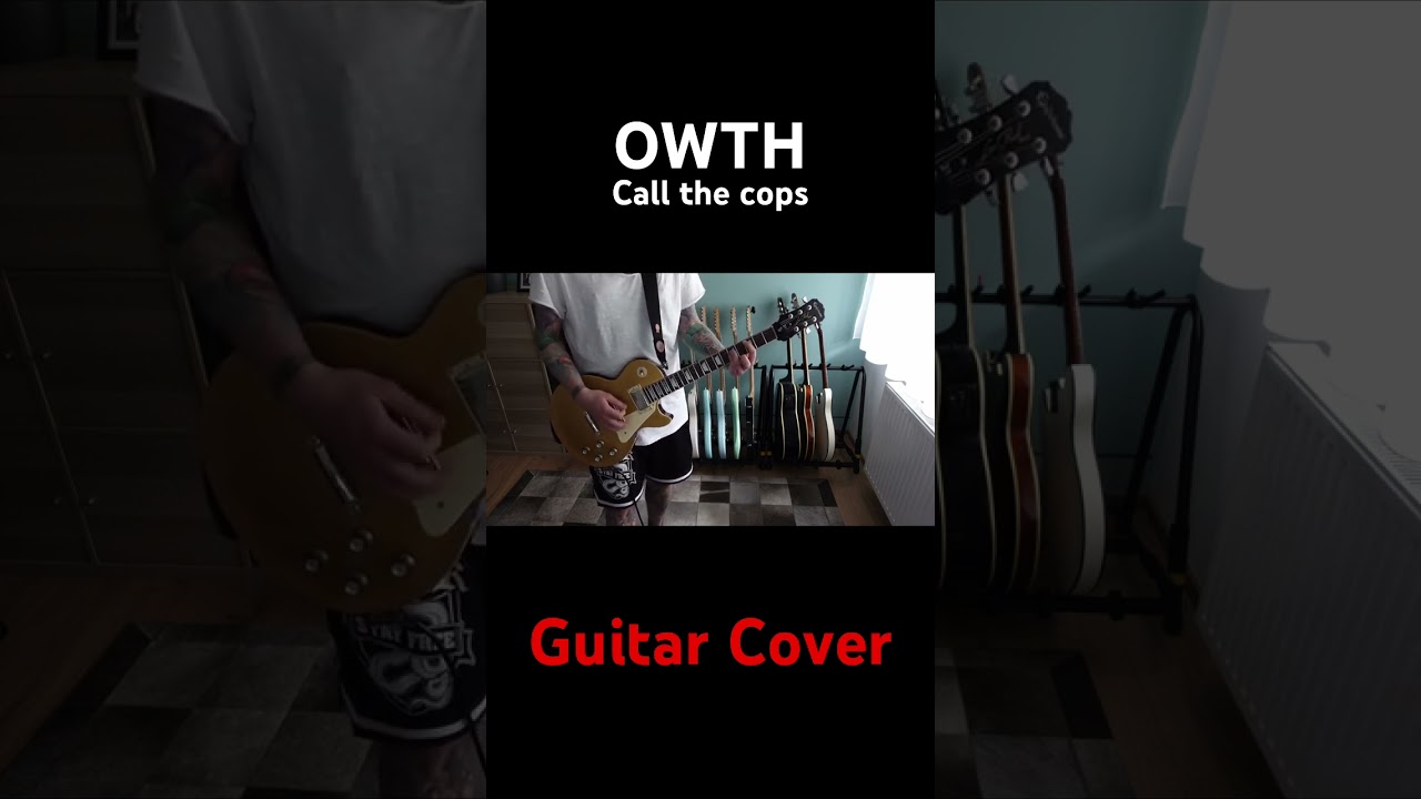 Off with their heads - Call the cops - Guitar Cover #owth #punk #punkrock #guitarcover #goldtop