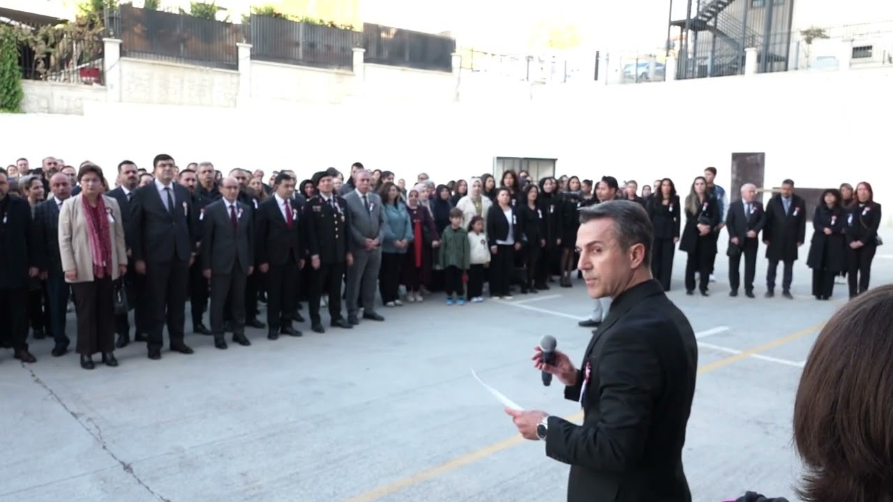 ŞEHİT MUSTAFA ASLAN ORTAOKULU 10 KASIM 2025 İLÇE PROGRAMI